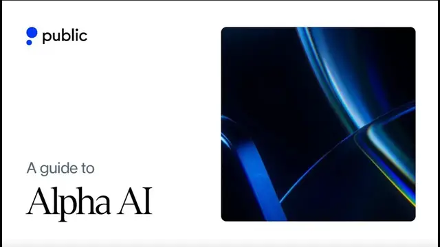 'Video thumbnail for Alpha: AI-Powered Investment Research | Public'