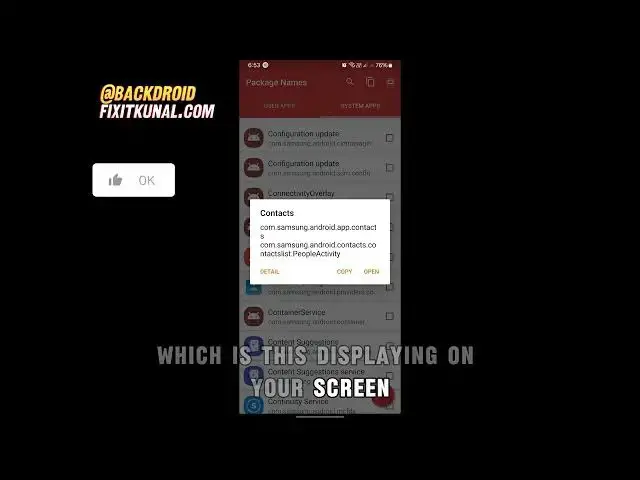 Video thumbnail for What is "com.samsung.android.app.contacts" on Your Samsung Phone?