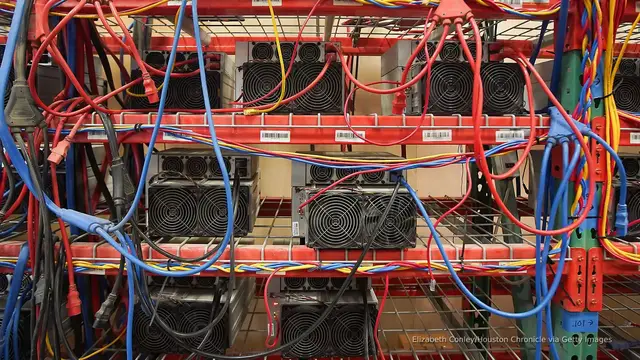 'Video thumbnail for Exclusive: SAN reporter's inquiry into Texas' Bitcoin mines triggers lawsuit'