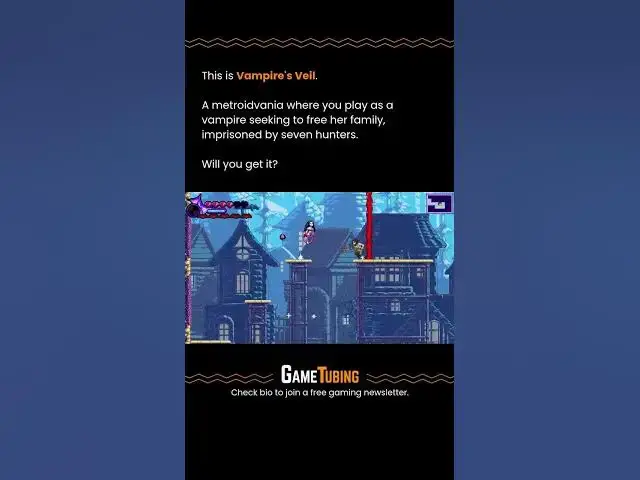 Video thumbnail for This is Vampire's Veil - A gothic vampire-inspired metroidvania