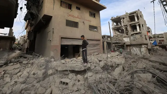 Video thumbnail for Israeli air strikes across Gaza: At least 44 Palestinians killed since dawn on Monday