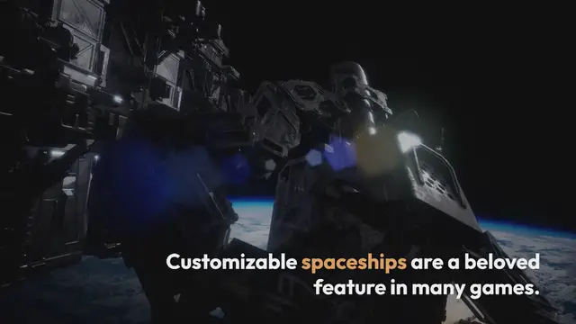 Video thumbnail for Customizable Spaceships in Gaming