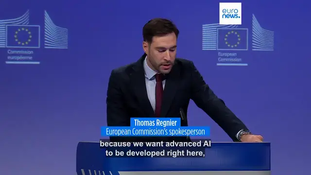 Video thumbnail for EU opens call for seven 'gigafactories' to train next-generation AI technologies