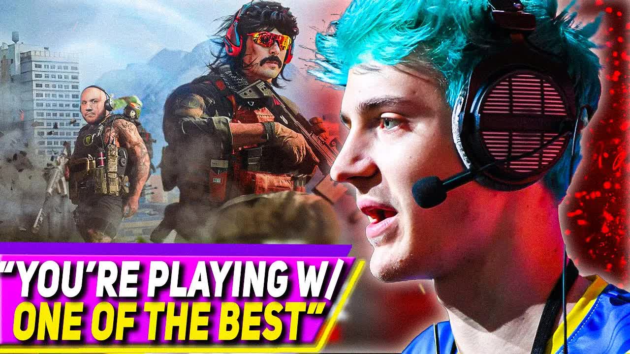 Video thumbnail for Ninja Flexes His Esports Pro Career to Dr Disrespect (H1Z1, Halo, Fortnite, Valorant)