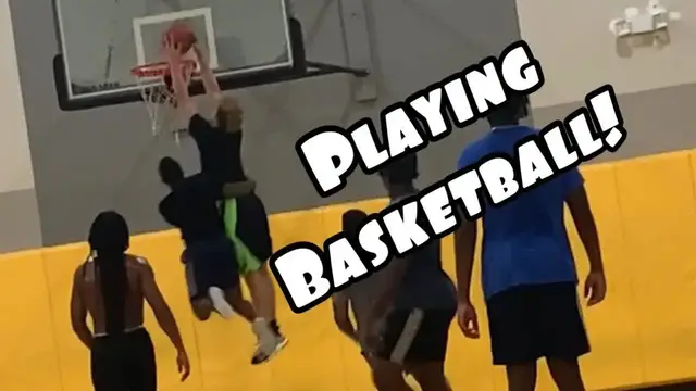 'Video thumbnail for Playing Basketball: Isaiah and Austin!'