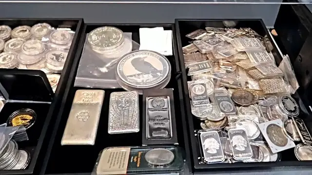 'Video thumbnail for Selling $50,000 Gold Silver Stack to a Coin Store'