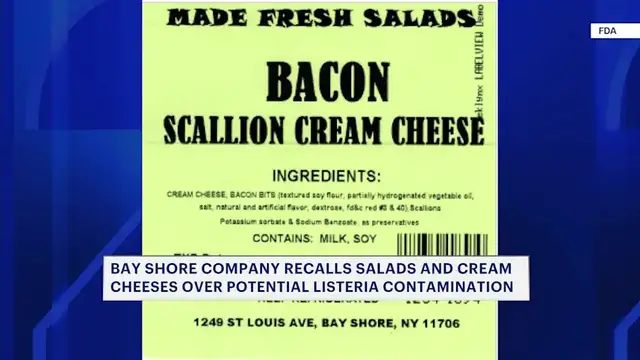 Video thumbnail for Made Fresh Salads recalled due to possible listeria contamination