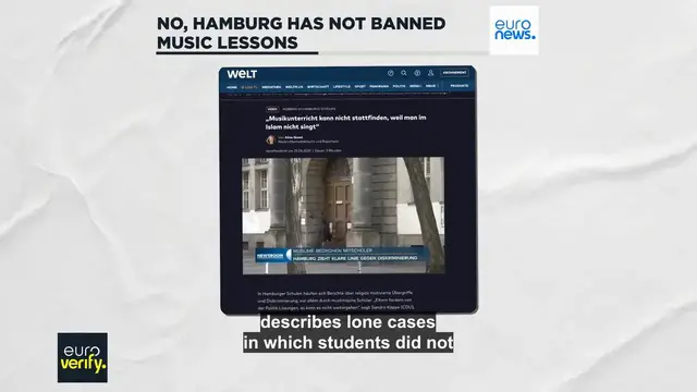 'Video thumbnail for No, Hamburg has not banned music lessons because they're 'haram''