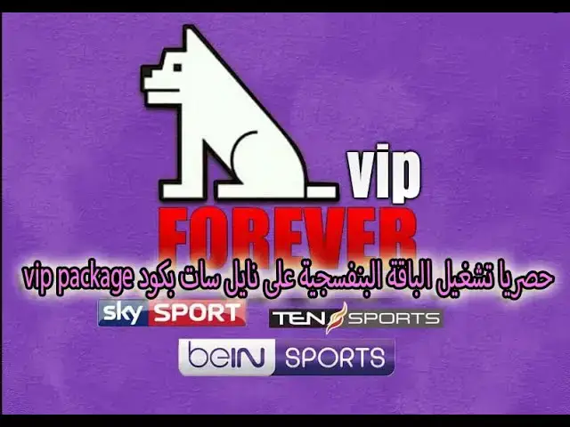 Video thumbnail for حصريا تشغيل الباقة البنفسجية على نايل سات بكود vip package