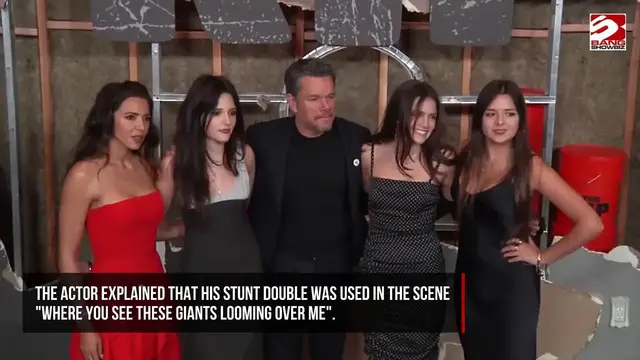 Video thumbnail for The Odyssey star Matt Damon worked with a female stunt double