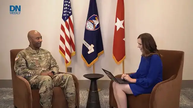 'Video thumbnail for What’s next in space and missile defense? Army leader weighs in'