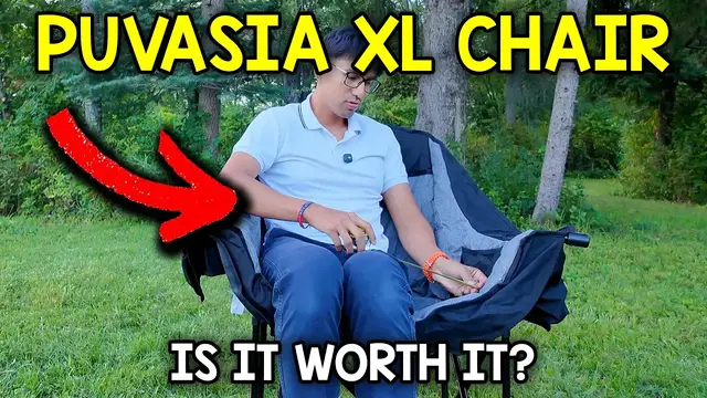 Video thumbnail for Why You NEED The Puvasia Camping Chair