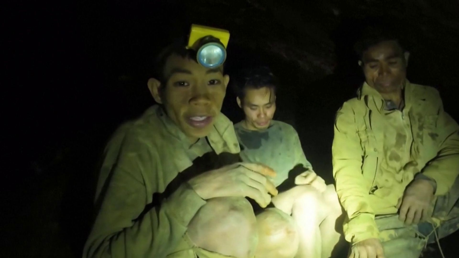 Video thumbnail for Laos Cave Rescue: Miners Found Alive After 10 Days Trapped Underground