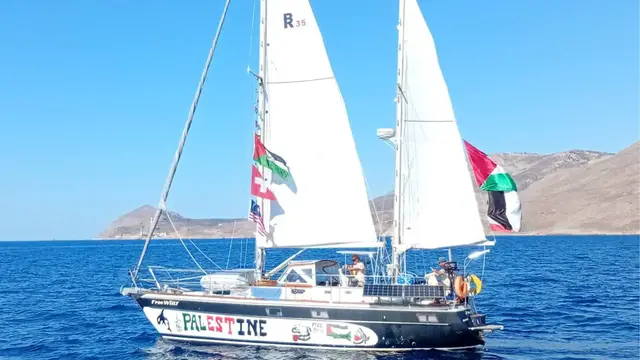 'Video thumbnail for Italy, Spain sends navy vessels to escort Gaza aid flotilla after drone attacks'