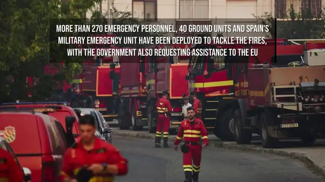 Video thumbnail for Spain Declares National Emergency as Wildfires Force Mass Evacuations Near Madrid.