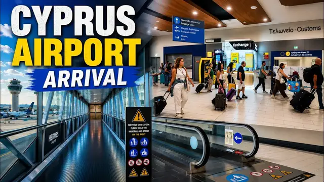 Video thumbnail for Cyprus Airport Arrival 2026 | First Impressions of Larnaca Airport