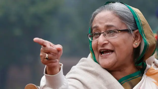 Video thumbnail for Bangladesh tribunal sentences fugitive ex-PM Sheikh Hasina to death