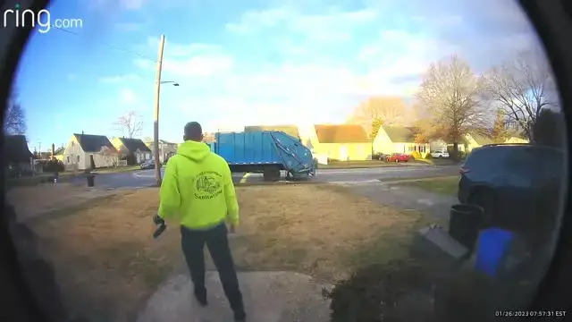 Video thumbnail for Two-Year-Old Who Loves Watching Sanitation Workers Gets Surprised With His Own Truck | Happily TV