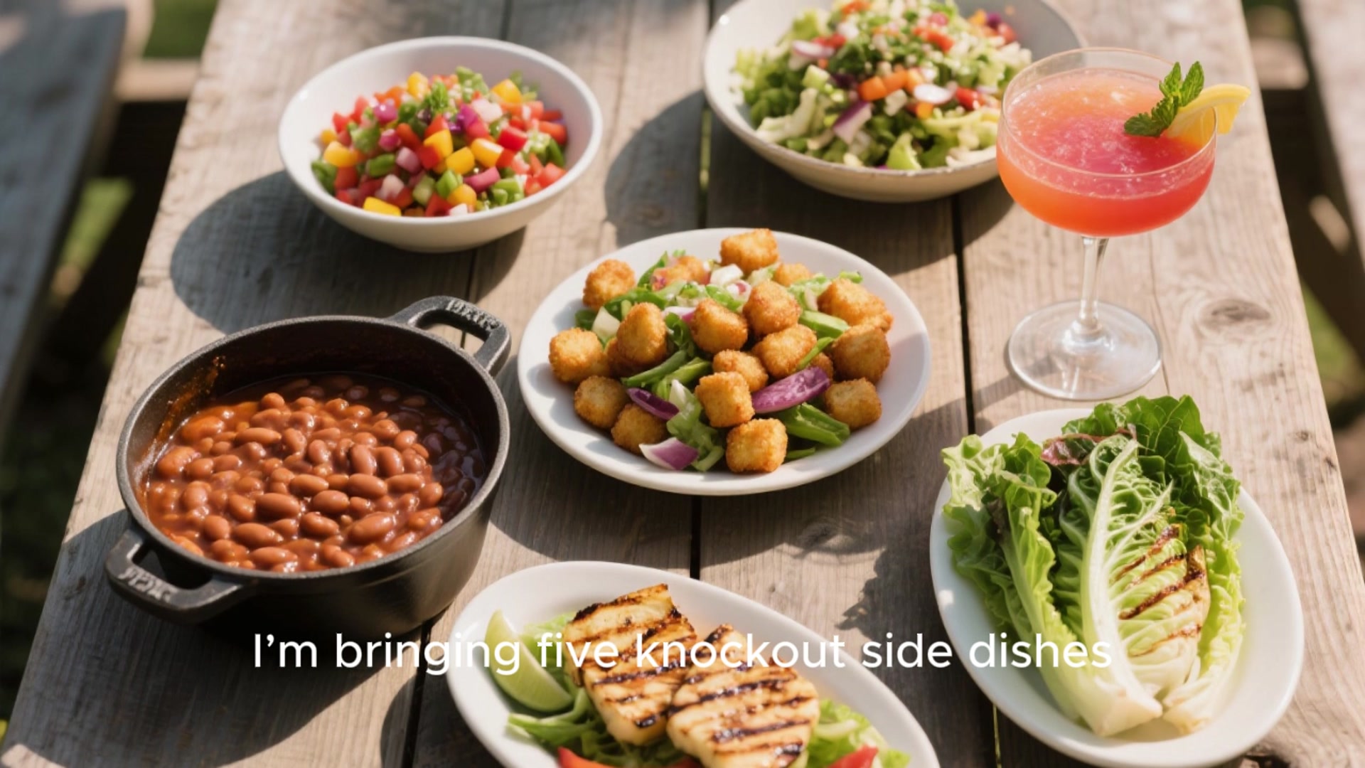 Video thumbnail for The 5 Best Side Dishes to Bring to a Summer Backyard BBQ