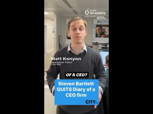 'Video thumbnail for Steven Bartlett QUITS Diary of a CEO maker'