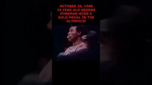 Video thumbnail for 1968 Mexico City Olympics: George Foreman Wins Gold