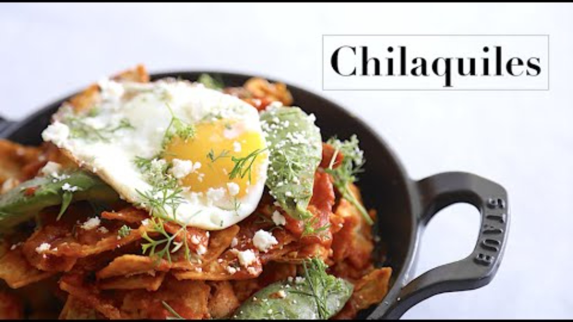 Video thumbnail for How to Make Chilaquiles