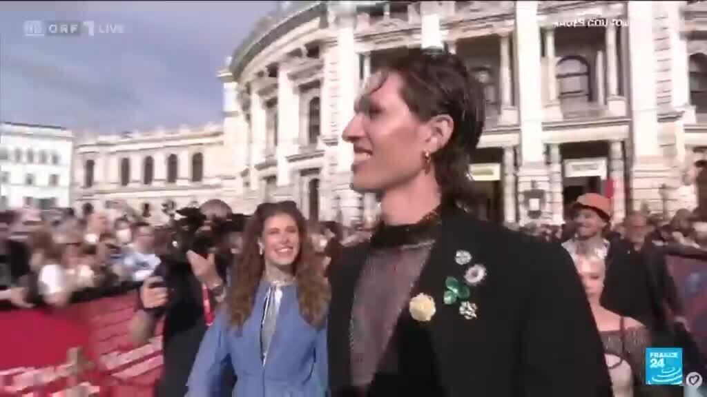 Video thumbnail for Eurovision fever hits host city Vienna