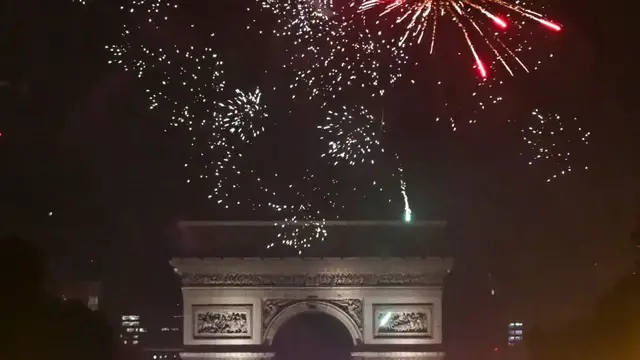 Video thumbnail for Celebrations sweep Paris as PSG wins first Champions League title