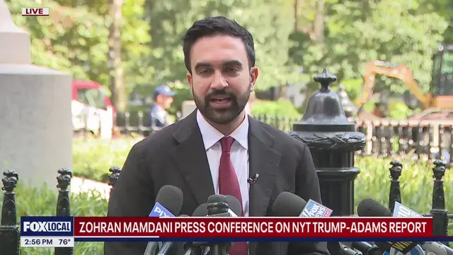'Video thumbnail for Mamdani hold emergency press conference on reports of Trump offering Adams a job: FULL VIDEO'