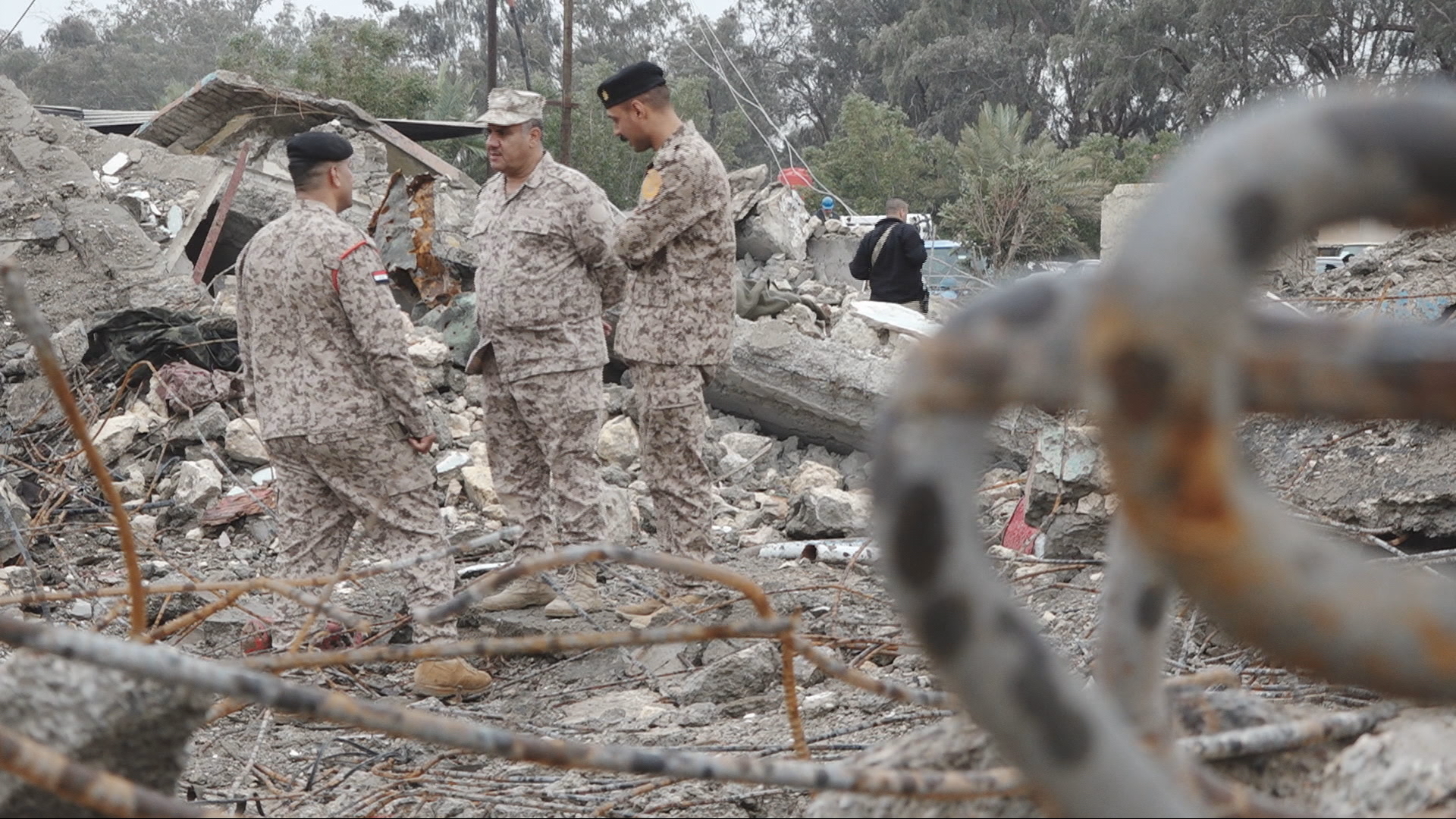 Video thumbnail for Iraq caught in crossfire as US strikes Iran-backed militias