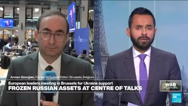 'Video thumbnail for European leaders are meeting in Brussels to discuss about Ukraine support'
