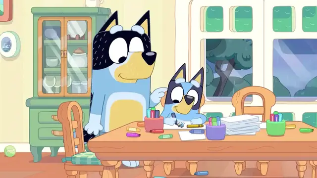 'Video thumbnail for Bluey's Quest for the Gold Pen - Official Announcement Trailer'