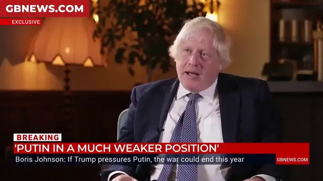 'Video thumbnail for WATCH: Boris Johnson questions Donald Trump on Ukraine and calls for tougher sanctions on Russia'