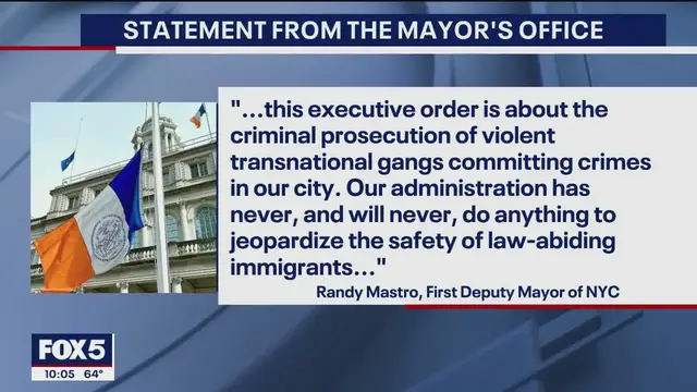 'Video thumbnail for Court blocks ICE office on Rikers Island, dealing blow to Adams and Trump'