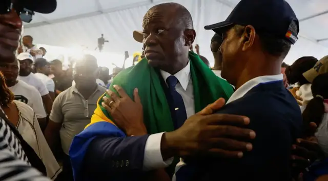 Video thumbnail for Gabon elects coup leader as president, ending Bongo dynasty amid hopes for change