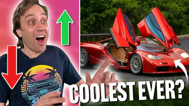 'Video thumbnail for Car Expert Ranks The Coolest Cars In History!'