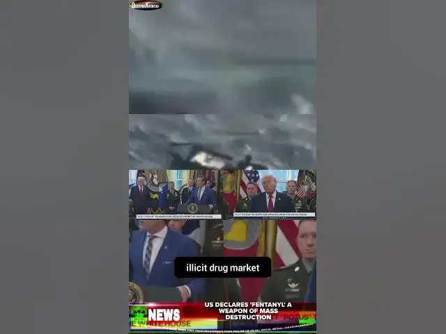 Video thumbnail for US Declares 'Fentanyl' A Weapon Of Mass Destruction