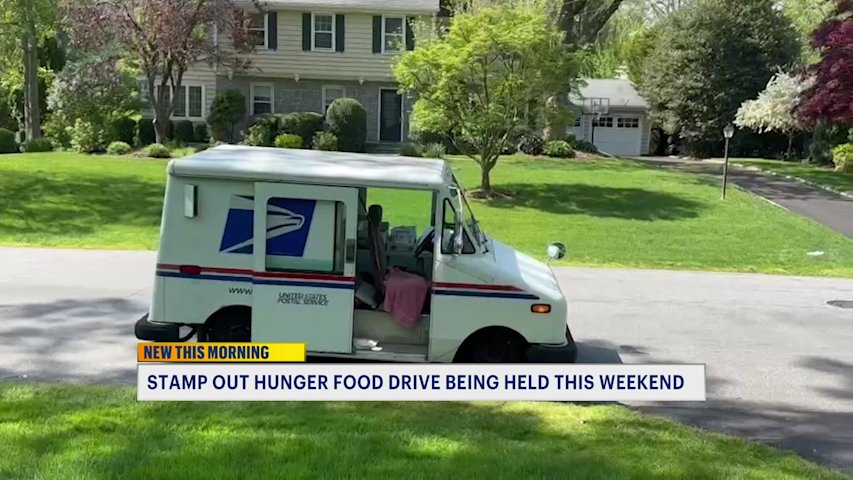 Video thumbnail for Local food pantries hope to collect 50,000 pounds of critical supplies during Stamp Out Hunger