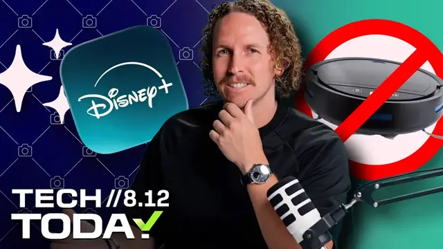 Video thumbnail for AI Watermarks Coming to Claude, New Robot Vacuum Ban and Disney Plus Updates | Tech Today