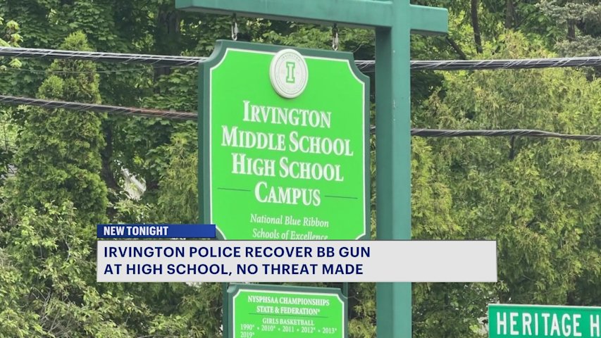 Video thumbnail for Realistic-looking BB gun prompts lockdown at Irvington schools