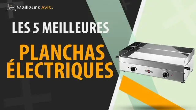 Video thumbnail for ⭐️ MEILLEURE PLANCHA ÉLECTRIQUE - Avis & Guide d'achat (Comparatif 2022)