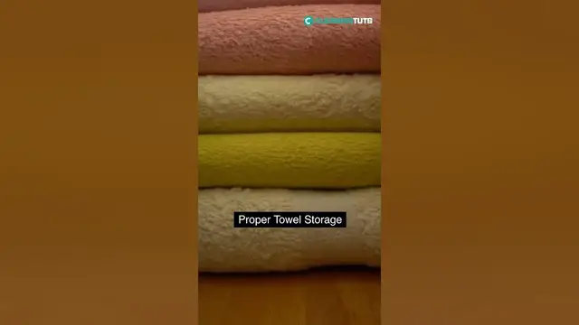 Video thumbnail for why do my towels smell like pee?  | #shorts