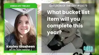 Video thumbnail for Disneyland and Paris are on Kayley's bucket list. The city of love + the happiest place on Earth!