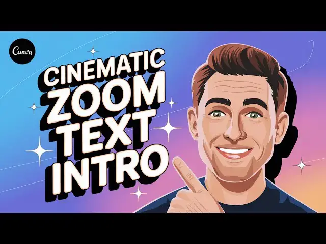 Video thumbnail for Cinematic Zoom Through Text in Canva | Step-by-Step Tutorial