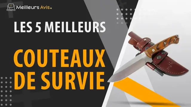Video thumbnail for ⭐️ MEILLEUR COUTEAU DE SURVIE - Comparatif 2023