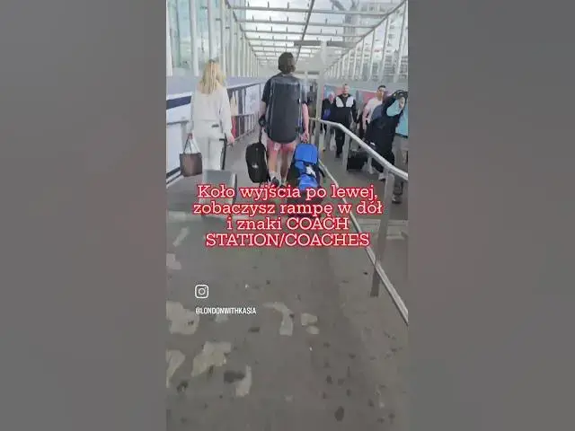 'Video thumbnail for Jak dojść do autobusów na lotnisku Stansted #nationalexpress #stanstedairport #londonwithkasia'