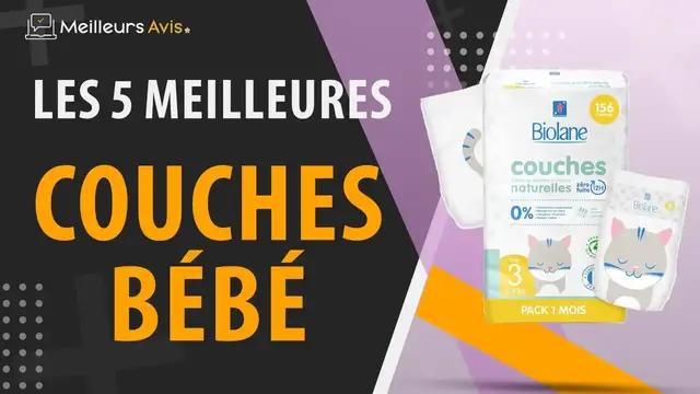 Video thumbnail for ⭐️ MEILLEURE COUCHE BÉBÉ - Avis & Guide d'achat (Comparatif 2023)