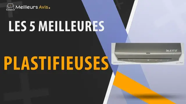 Video thumbnail for ⭐️ MEILLEURE PLASTIFIEUSE - Avis & Guide d'achat (Comparatif 2023)