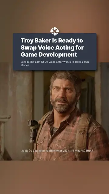 Video thumbnail for Troy Baker Is Ready to Swap Voice Acting for Game Development