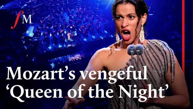 Video thumbnail for Mozart ‘Queen of the Night’ aria - soprano Rachel Duckett | Classic FM